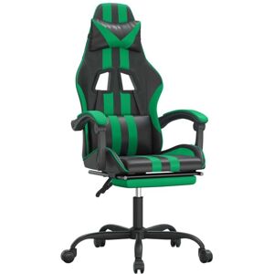 vidaXL - Gaming Chair - Negro - Verde - Gaming chair vidaXL - Gaming Chair - Negro - Verde - Gaming chair
