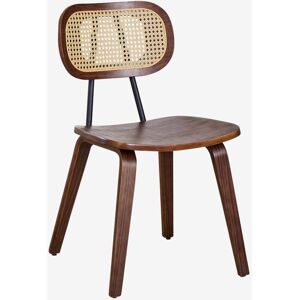 Sklum - Silla De Comedor En Madera Y Ratán Kaylia Sklum - Silla De Comedor En Madera Y Ratán Kaylia