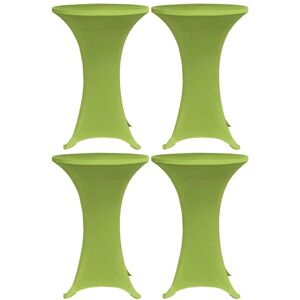Funda Elástica Para Mesa 4 Unidades 70 Cm Verde Vidaxl Funda Elástica Para Mesa 4 Unidades 70 Cm Verde Vidaxl