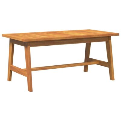vidaXL Mesa de café rectangular de madera de acacia - Duradera y elegante vidaXL Mesa de café rectangular de madera de acacia - Duradera y elegante