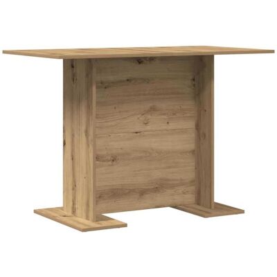 Mesa de Comedor de Roble Artesanal Rectangular - Mesa de Comedor Mesa de Comedor de Roble Artesanal Rectangular - Mesa de Comedor