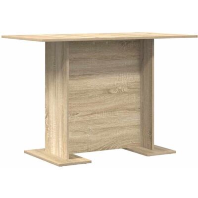 Mesa de Comedor Sonoma de Vidaxl - Estilo Minimalista Elegante en Madera Mesa de Comedor Sonoma de Vidaxl - Estilo Minimalista Elegante en Madera