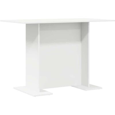 Vidaxl Mesa de Comedor Blanca Rectangular - mesa de comedor Vidaxl Mesa de Comedor Blanca Rectangular - mesa de comedor