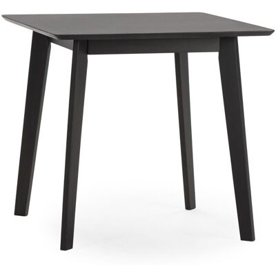 VS VENTA-STOCK Mesa De Comerdor Pomago 80x80 Cm Color Negro VS VENTA-STOCK Mesa De Comerdor Pomago 80x80 Cm Color Negro
