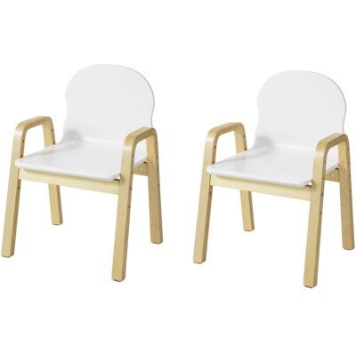 Set de Sillas Infantiles Sobuy - 4 Alturas Ajustables - Seguro y Ligero Set de Sillas Infantiles Sobuy - 4 Alturas Ajustables - Seguro y Ligero
