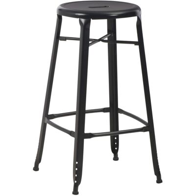 HELLOSHOP26 - 1202190 - Negro - Taburetes de bar HELLOSHOP26 - 1202190 - Negro - Taburetes de bar