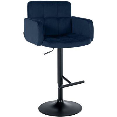 Taburete de Bar de Terciopelo Los Angeles CLP - Bar Stool Taburete de Bar de Terciopelo Los Angeles CLP - Bar Stool