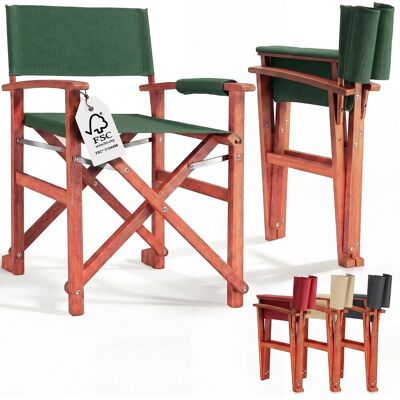 Casaria® Silla De Director Plegable Madera De Eucalipto Certificación Fsc® Con Reposabrazos Carga Hasta 160 Kg Funda Lavable Altura Asiento 46 Cm Set A Elegir Grün (de), 1 (de) Casaria® Silla De Director Plegable Madera De Eucalipto Certificación Fsc® Con Reposabrazos Carga Hasta 160 Kg Funda Lavable Altura Asiento 46 Cm Set A Elegir Grün (de), 1 (de)