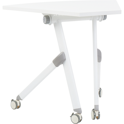Beliani Bendi - Escritorio plegable moderno con ruedas - Oficina/Hogar Beliani Bendi - Escritorio plegable moderno con ruedas - Oficina/Hogar