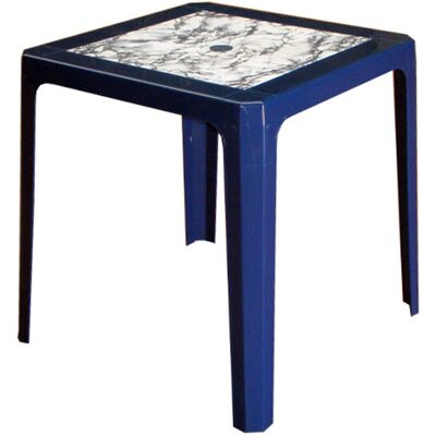 Mesa Apilable 70x70 Cm Azul Marmol 4025 , Mesa Apilable 70 X 70 4025 Azul Mármol. -marca: . -modelo: 4025. -mesa Apilable De Una Sola Pieza, Monobloque. -res - Garden Life Mesa Apilable 70x70 Cm Azul Marmol 4025 , Mesa Apilable 70 X 70 4025 Azul Mármol. -marca: . -modelo: 4025. -mesa Apilable De Una Sola Pieza, Monobloque. -res - Garden Life