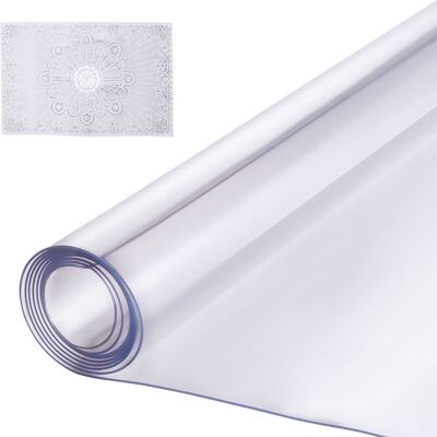 Vevor Protector de escritorio de PVC transparente - 48x48 pulgadas, 1,5mm, cuadrado Vevor Protector de escritorio de PVC transparente - 48x48 pulgadas, 1,5mm, cuadrado