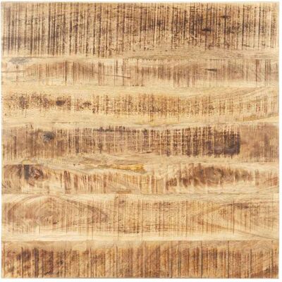 vidaXL Encimera de madera 80x80 cm - Mango rústico - Encimera para mesa de comedor y café vidaXL Encimera de madera 80x80 cm - Mango rústico - Encimera para mesa de comedor y café