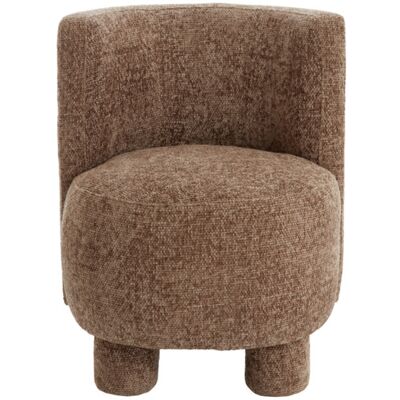 Silla Marrón De Madera Cálida Light & Living Kamova Silla Marrón De Madera Cálida Light & Living Kamova