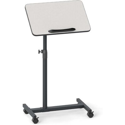 HELLOSHOP26 Mesa Auxiliar En Forma De C 52 X 33 X 69-112 Cm Altura Regulable Y Tablero Giratorio Moderno En Metal Gris 200013858 HELLOSHOP26 Mesa Auxiliar En Forma De C 52 X 33 X 69-112 Cm Altura Regulable Y Tablero Giratorio Moderno En Metal Gris 200013858