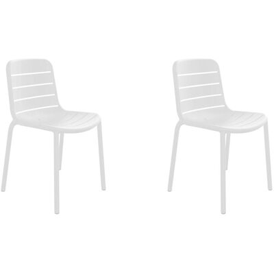 Sillas Gina Resol Plástico Blanco (pack De 2) Sillas Gina Resol Plástico Blanco (pack De 2)