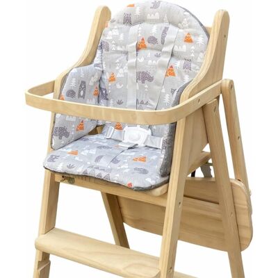OEM Cojín Para Trona Compatible Con East Coast Y Muchas Otras Sillas De Madera Para Bebés, Funda Para Trona, Cojín Para Asiento, Acolchado De Madera Para Trona OEM Cojín Para Trona Compatible Con East Coast Y Muchas Otras Sillas De Madera Para Bebés, Funda Para Trona, Cojín Para Asiento, Acolchado De Madera Para Trona