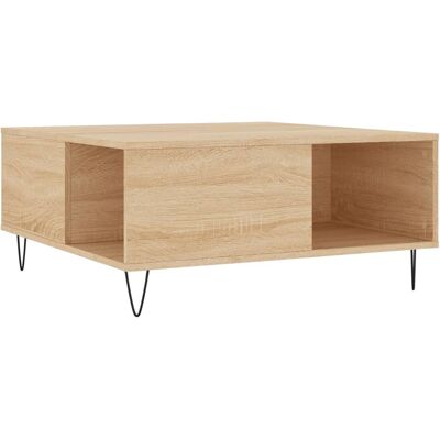 Mesa de centro Sonoma Oak de vidaXL - Mesa auxiliar Mesa de centro Sonoma Oak de vidaXL - Mesa auxiliar