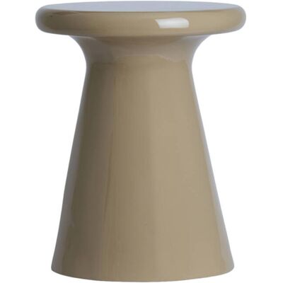 Mesa Auxiliar Madera Brillo Arena Ø40x51 Cm Light & Living Mesa Auxiliar Madera Brillo Arena Ø40x51 Cm Light & Living