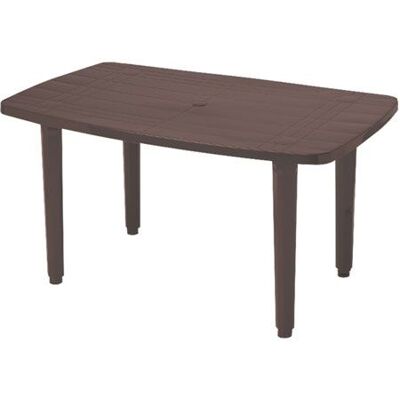 Garden Life - Mesa Rectangular 140x90 Cm Wengue 4022w Garden Life - Mesa Rectangular 140x90 Cm Wengue 4022w