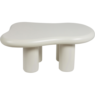 Beliani - Mesa De Centro Moderna Minimalista Mueble Salón Patas Pvc Redondas Tablero Mdf Forma Ovalada Blanco Ondle Beliani - Mesa De Centro Moderna Minimalista Mueble Salón Patas Pvc Redondas Tablero Mdf Forma Ovalada Blanco Ondle