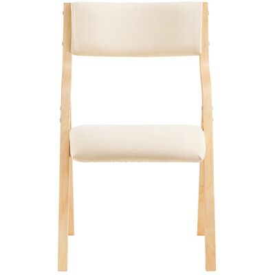 SOBUY Silla Plegable de Balsa de Abedul - Silla de Oficina y Hogar SOBUY Silla Plegable de Balsa de Abedul - Silla de Oficina y Hogar