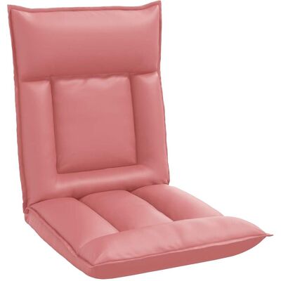 Sillón Ajustable Rosa Cuero Sintético Vidaxl Sillón Ajustable Rosa Cuero Sintético Vidaxl
