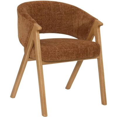 Silla De Mesa Amza, 79 Cm De Altura, Color Bronce - Atmosphera Créateur D'Intérieur Silla De Mesa Amza, 79 Cm De Altura, Color Bronce - Atmosphera Créateur D'Intérieur