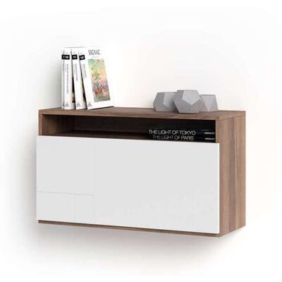 Herdasa - 628 - Nogal/Blanco - 44x75x30 - Desk Herdasa - 628 - Nogal/Blanco - 44x75x30 - Desk
