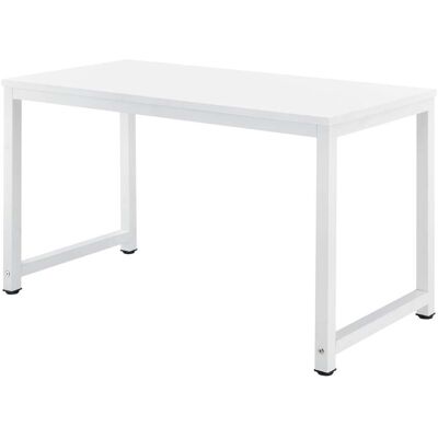 HELLOSHOP26 Escritorio ajustable 120cm Blanco - Oficina y Hogar HELLOSHOP26 Escritorio ajustable 120cm Blanco - Oficina y Hogar
