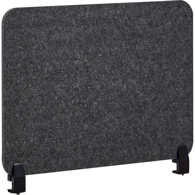 BELIANI Panel Separador Acústico Escritorio Pet Tapizado En Tela 72 X 50 Cm Gris Oscuro Split BELIANI Panel Separador Acústico Escritorio Pet Tapizado En Tela 72 X 50 Cm Gris Oscuro Split