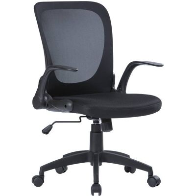 SERENA Silla Con Ruedas - Sillón De Oficina Negro SERENA Silla Con Ruedas - Sillón De Oficina Negro
