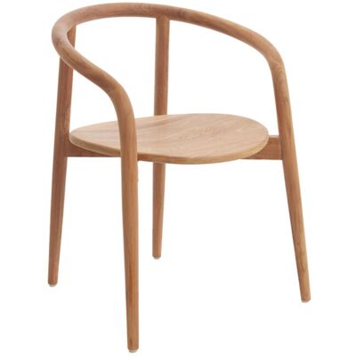 Silla De Comedor Marrón De Madera Cálida Light & Living Palca Silla De Comedor Marrón De Madera Cálida Light & Living Palca