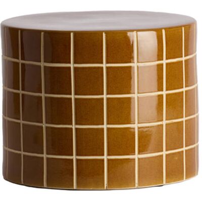 Mesa Auxiliar Cerámica Cognac Light & Living Mesa Auxiliar Cerámica Cognac Light & Living