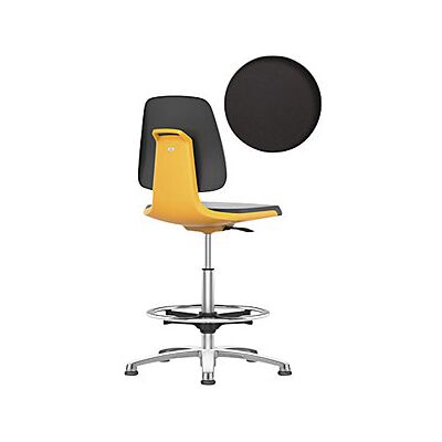 Bimos - Silla Giratoria De Trabajo Labsit Con Tacos Y Estribo Circular Bimos - Silla Giratoria De Trabajo Labsit Con Tacos Y Estribo Circular
