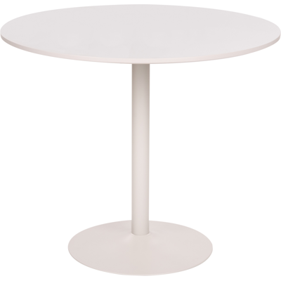 BELIANI Mesa De Comedor Y Cocina Redonda Estilo Boho Tablero De Mdf Ø 90 Cm Base De Hierro Con Acabado En Pintura En Polvo Beige Cachemira Tino BELIANI Mesa De Comedor Y Cocina Redonda Estilo Boho Tablero De Mdf Ø 90 Cm Base De Hierro Con Acabado En Pintura En Polvo Beige Cachemira Tino