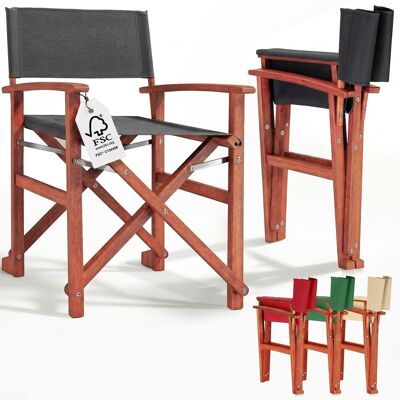 Casaria® Silla De Director Plegable Madera De Eucalipto Certificación Fsc® Con Reposabrazos Carga Hasta 160 Kg Funda Lavable Altura Asiento 46 Cm Set A Elegir Anthrazit (de), 1 (de) Casaria® Silla De Director Plegable Madera De Eucalipto Certificación Fsc® Con Reposabrazos Carga Hasta 160 Kg Funda Lavable Altura Asiento 46 Cm Set A Elegir Anthrazit (de), 1 (de)