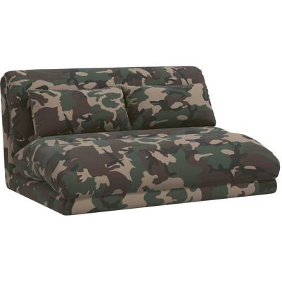 Sillón Ajustable Verde Militar Tela Vidaxl Sillón Ajustable Verde Militar Tela Vidaxl