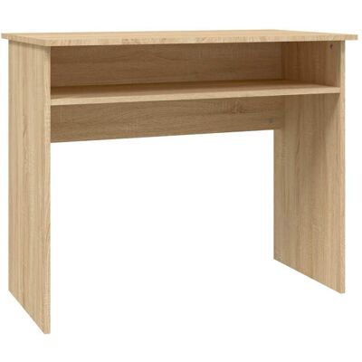 Escritorio Sonoma Oak de vidaXL - 90cm compacto - Escritorio Escritorio Sonoma Oak de vidaXL - 90cm compacto - Escritorio