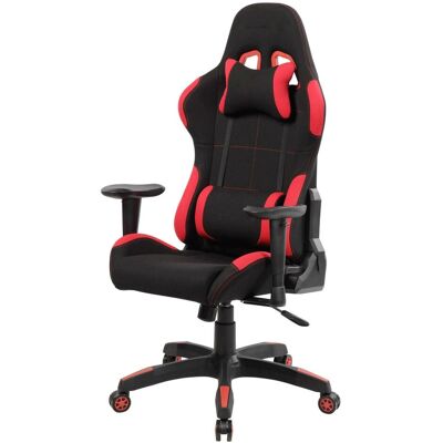 Serena - Silla Gaming Bundaberg, Sillón Gaming Adulto, Silla De Escritorio, Cm 57x72h124/134, Negro Y Rojo Serena - Silla Gaming Bundaberg, Sillón Gaming Adulto, Silla De Escritorio, Cm 57x72h124/134, Negro Y Rojo