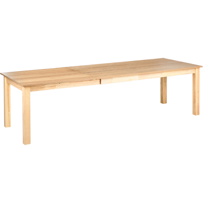 BELIANI Mesa De Conferencia Extensible Rectangular Tablero Chapado Y Patas De Madera Maciza 180/280 X 100 Cm Madera De Fresno Claro Madura BELIANI Mesa De Conferencia Extensible Rectangular Tablero Chapado Y Patas De Madera Maciza 180/280 X 100 Cm Madera De Fresno Claro Madura