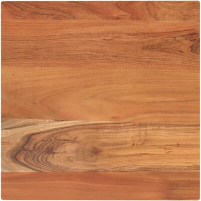 Vidaxl Tampo de mesa cuadrado de madera de acacia - Rústico, resistente, 50x50cm Vidaxl Tampo de mesa cuadrado de madera de acacia - Rústico, resistente, 50x50cm