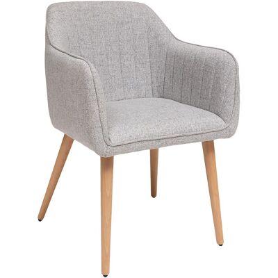 Atmosphera - Sillón De Mesa Visoca Gris Créateur D'Intérieur Atmosphera - Sillón De Mesa Visoca Gris Créateur D'Intérieur