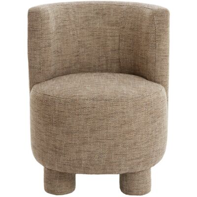Silla Marrón De Madera Acogedora Light & Living Kamova Silla Marrón De Madera Acogedora Light & Living Kamova