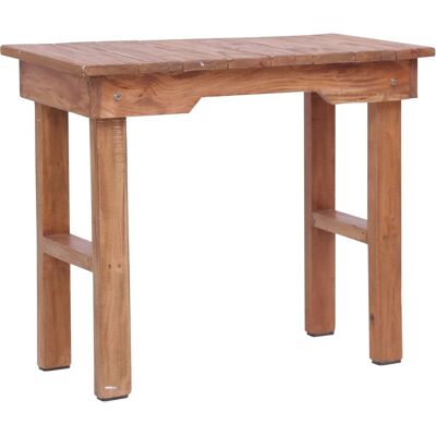 vidaXL Mesa auxiliar Caoba - Mesa lateral - Madera maciza vidaXL Mesa auxiliar Caoba - Mesa lateral - Madera maciza