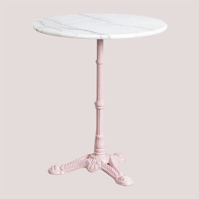 Mesa De Bar Redonda En Mármol Moka Sklum Ø60 Cm Mesa De Bar Redonda En Mármol Moka Sklum Ø60 Cm