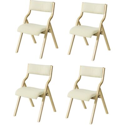 Lote De 4 Sillas De Madera Silla Plegable Silla De Cocina Silla De Comedor Beige 48 X 58 X 78 Cm Fst40-wx4 Sobuy Es Lote De 4 Sillas De Madera Silla Plegable Silla De Cocina Silla De Comedor Beige 48 X 58 X 78 Cm Fst40-wx4 Sobuy Es