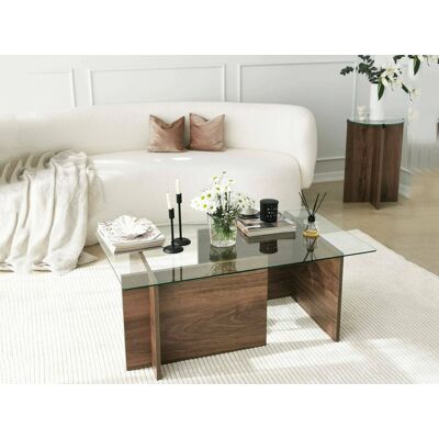 Dmora - Asellus - 105x65x40 cm - Nuez - Mesa de centro Dmora - Asellus - 105x65x40 cm - Nuez - Mesa de centro