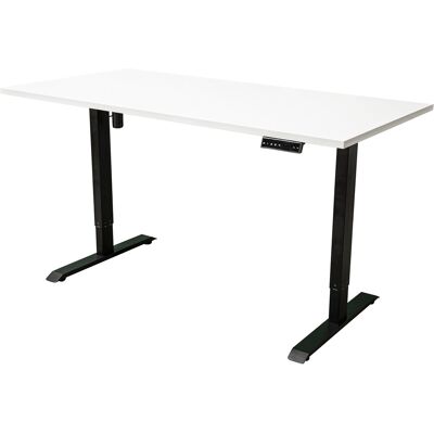 Vivol - Escritorio Regulable Eléctricamente - 180x80 Cm - Negro / Blanco Vivol - Escritorio Regulable Eléctricamente - 180x80 Cm - Negro / Blanco