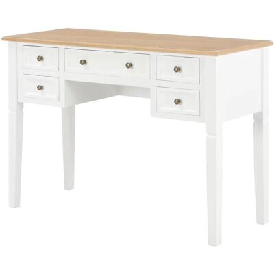 Helloshop26 Modelo 0502114 Escritorio Blanco Pino 109,5cm Helloshop26 Modelo 0502114 Escritorio Blanco Pino 109,5cm