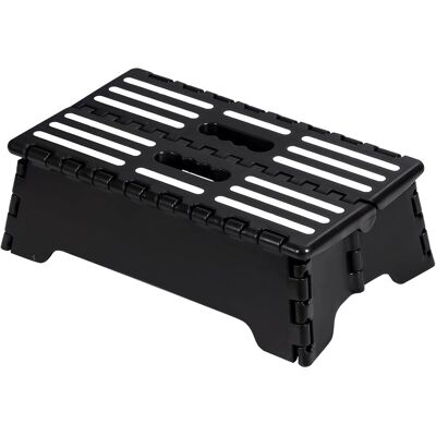 GABRIELLE Taburete Plegable, Taburete Plegable, Silla Portátil, Para Cocina, Baño, Dormitorio, Negro, 38 22 13 Cm GABRIELLE Taburete Plegable, Taburete Plegable, Silla Portátil, Para Cocina, Baño, Dormitorio, Negro, 38 22 13 Cm